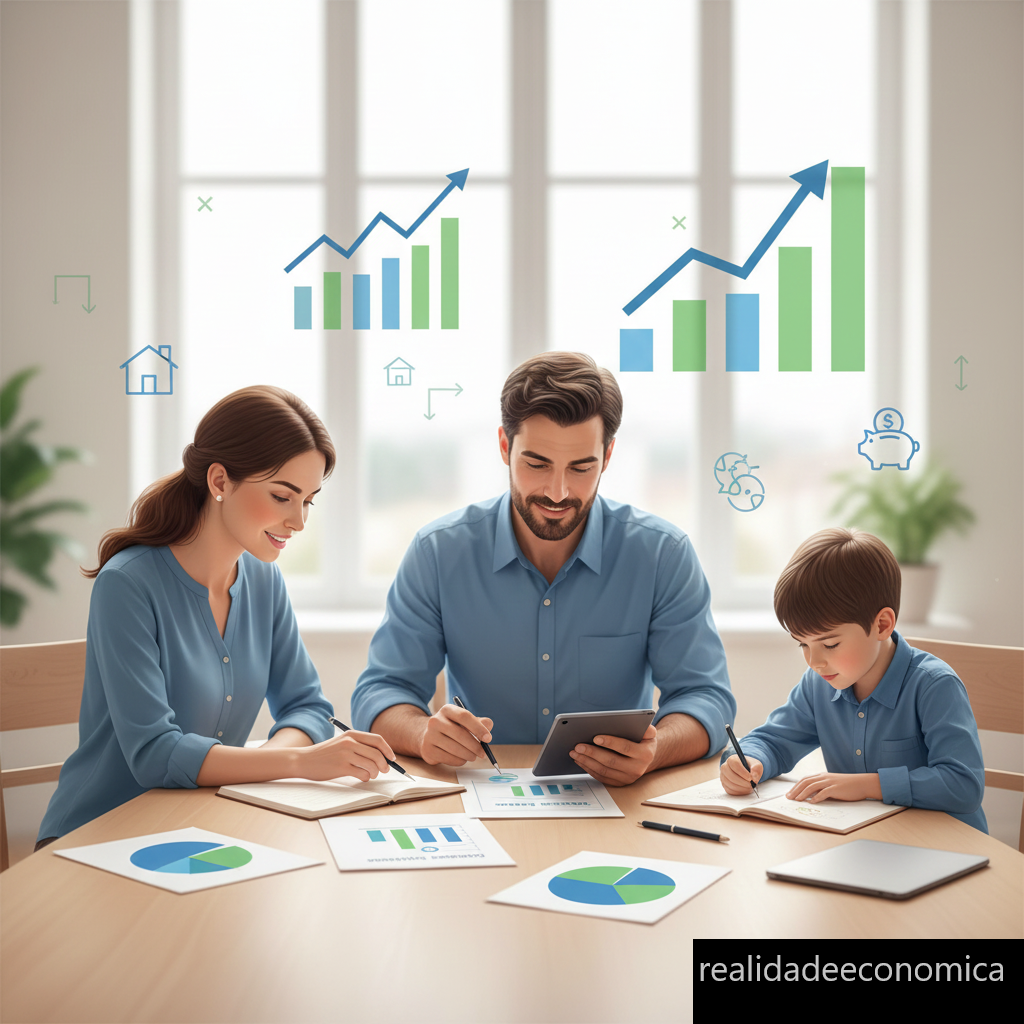 Como Montar um Orçamento Familiar: Guia Prático com Exemplos Reais