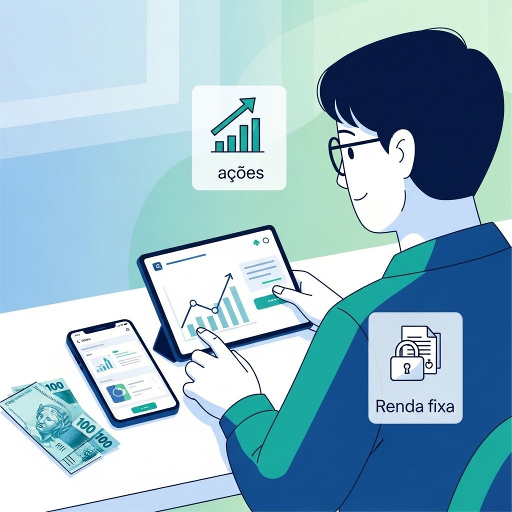 Onde Investir o Primeiro R$ 1.000? Guia Prático para Iniciantes em 2026